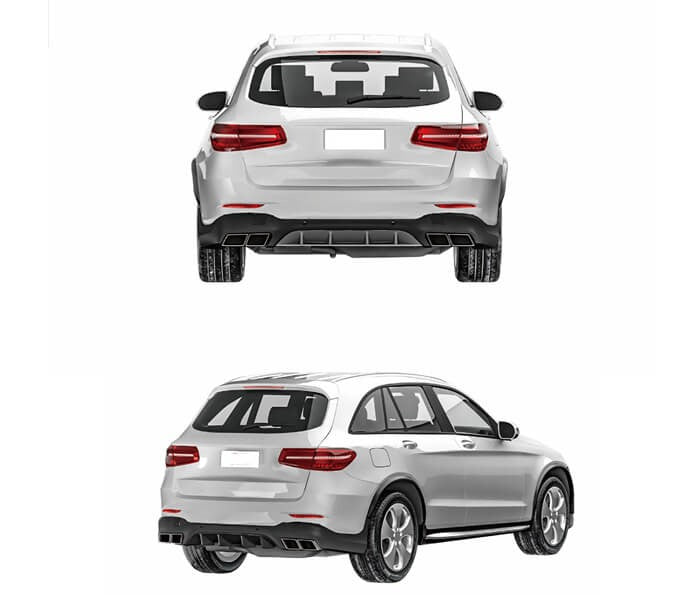 MERCEDES GLCCLASS W253 (20162019), BODY KIT AMG GLC63 CARZEN
