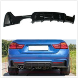 BMW 4 Series F32 (2014-2020), Rear Diffuser M-Performance for M-Tek 428i (Gloss Black) (Copy)