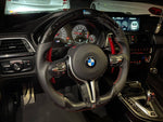 BMW D Shape LED Steering Wheel with Carbon Fiber for F series