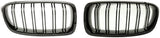 BMW G30 Front Grill Double Line Black Glossy