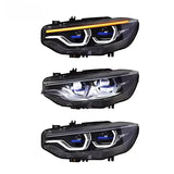 BMW 4 Series F32 / F36 (2014-2017), Headlamps Upgrade From Xenon to 2018 LED