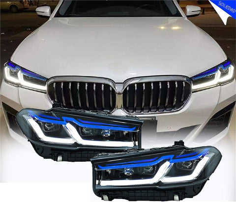 BMW G30 Pre LCI Headlight Upgrade to Laser look LCI
