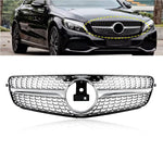 Mercedes C Class W204 Front Grille Diamond Look