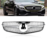 Mercedes C Class W204 Front Grille Diamond Look