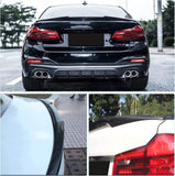 BMW G30 Glossy Black M4 Trunk Spoiler