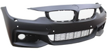 BMW 4 Series F32 / F36 (2014-2020), Front Bumper M-Tek with PDC with Washer without Fog Lamps
