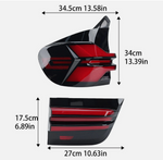BMW X5 E70 Tail Lamps Upgrade to G05 LCI Look for 2007-2013 models