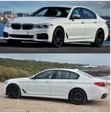 BMW 5 Series G30 Fender Air Duct Trim - Black Left and Right