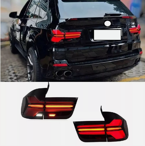 BMW X5 E70 Tail Lamps Upgrade to G05 LCI Look for 2007-2013 models