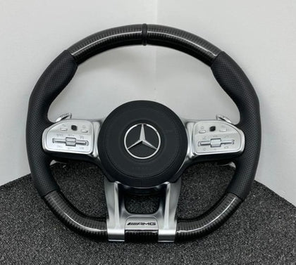Mercedes G Class  2015 -2017 W463 Steering Wheel Upgrade to 2018 AMG Look (Carbon) (Copy)