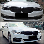 BMW G30 Front Grill Double Line Black Glossy