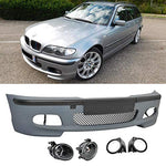 BMW E46 Sedan 4 Door Front Bumper M Tech with Fog Lights