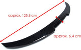 BMW F10 Glossy Black M4 Trunk Spoiler