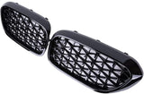BMW G30 2018-2020 Front Grill Diamond Look Black