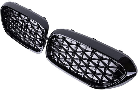 BMW G30 2018-2020 Front Grill Diamond Look Black