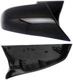 Mirror Covers For BMW F30 Glossy Black  M Style