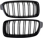 BMW F32 F33  Front Grill Double Line Black Glossy