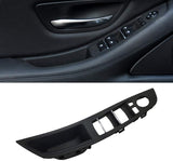 BMW 5 Series F10 2011-2016 Interior Door Handles Black Set of 4 Doors