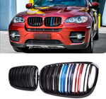 BMW X5 X6 E70 E71  Front Grill Double Line M Style