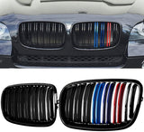 BMW X5 X6 E70 E71  Front Grill Double Line M Style