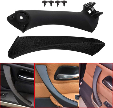 BMW E90 E92 E93  Door Handle Black Set for 3 Doors