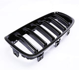 BMW F32 F33  Front Grill Double Line Black Glossy