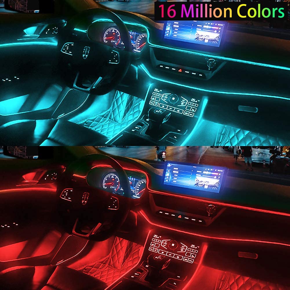 Umgebungslicht im Autoinnenraum in 2023  Interior led lights, Car  interior, Cool car accessories