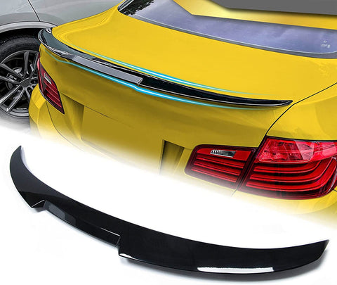 BMW F10 Glossy Black M4 Trunk Spoiler