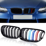 BMW E92 E93 LCI   Front Grill Double Line M Look