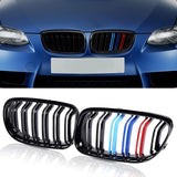 BMW E92 E93 LCI   Front Grill Double Line M Look