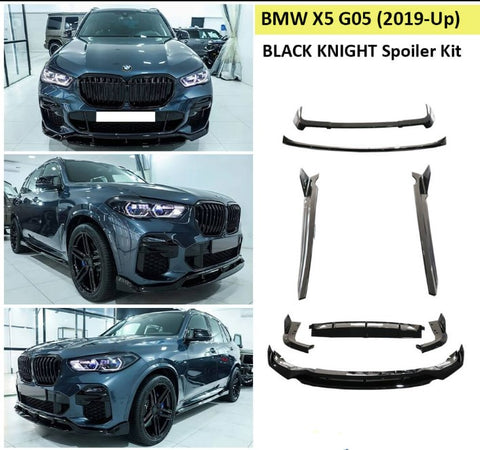 BMW X5 G05 Black Knight Look spoiler Kit for 2019-up M-Tek models