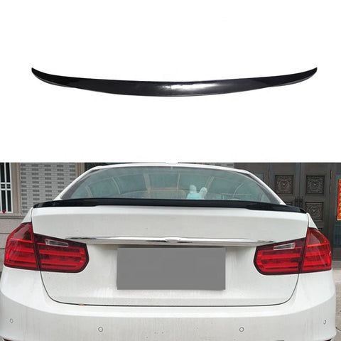 BMW F30 Glossy Black M Performance Trunk Spoiler