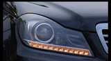 Mercedes C Class W204 HEADLIGHT LED C63 Look
