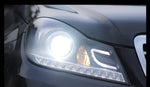 Mercedes C Class W204 HEADLIGHT LED C63 Look