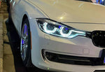 BMW F30 HEADLIGHT LED Look Upgrade from Normal