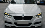 BMW F30 HEADLIGHT LED Look Upgrade from Normal
