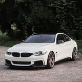 Front Bumper Lip For BMW F32 F33 F36 4 Series M Sport 2014-2020 435i Glossy Black