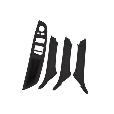 BMW 5 Series F10 2011-2016 Interior Door Handles Black Set of 4 Doors