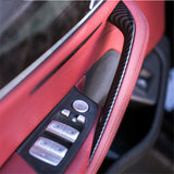 Carbon Style  Interior Door Handles for BMW 5 Series G30