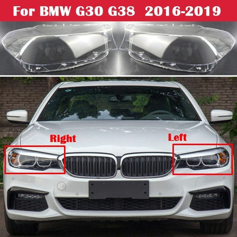 BMW 5 Series  G30  Headlight Glass Cover
