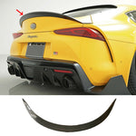 TOYOTA SUPRA 2020-2021 Carbon Fiber Aimgain Type Trunk Spoiler