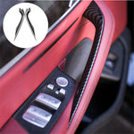 Carbon Style  Interior Door Handles for BMW 5 Series G30