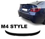 BMW E60 Glossy Black M4 Trunk Spoiler
